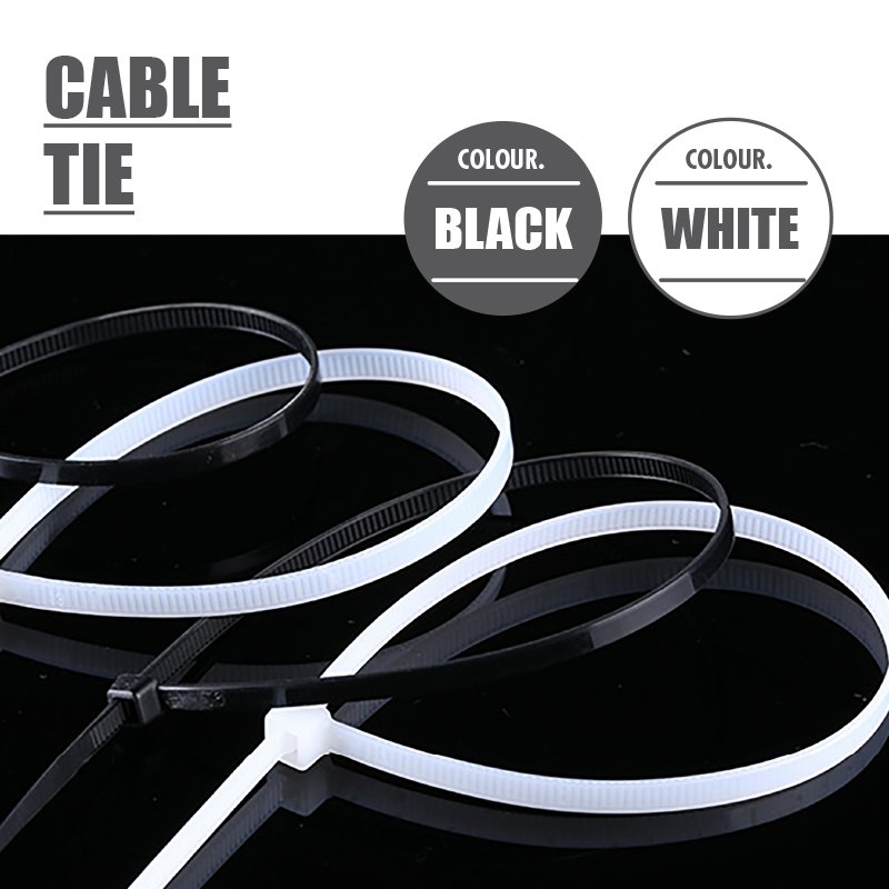 Listing page_MS2102_03_04_05 Cable Tie - 0.36cm x 15cm/20cm/25cm/30cm (Black/Clear)