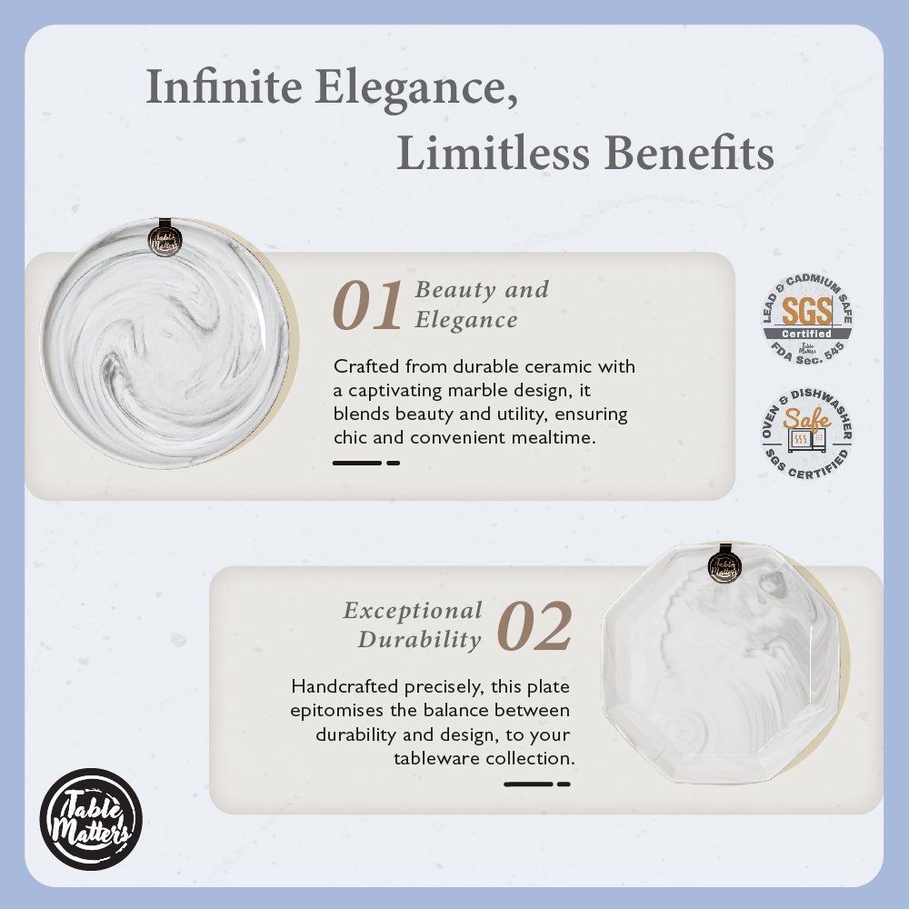 Marble-Tableware-ProductListing-17 Marble - 4 inch Round Saucer