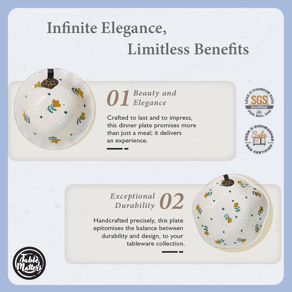 Wildflowers-Tableware-ProductListing-13 Wildflowers - 6.88 inch Scallop Bowl